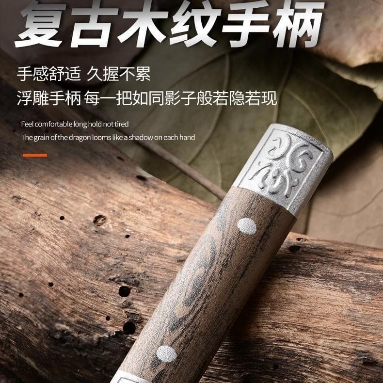 Household Fruit Knife Outdoor Camping Sharp Stainless Steel Peeling Knife Portable Wild Camping Barbecue Meat Cutting Small Straight Knife