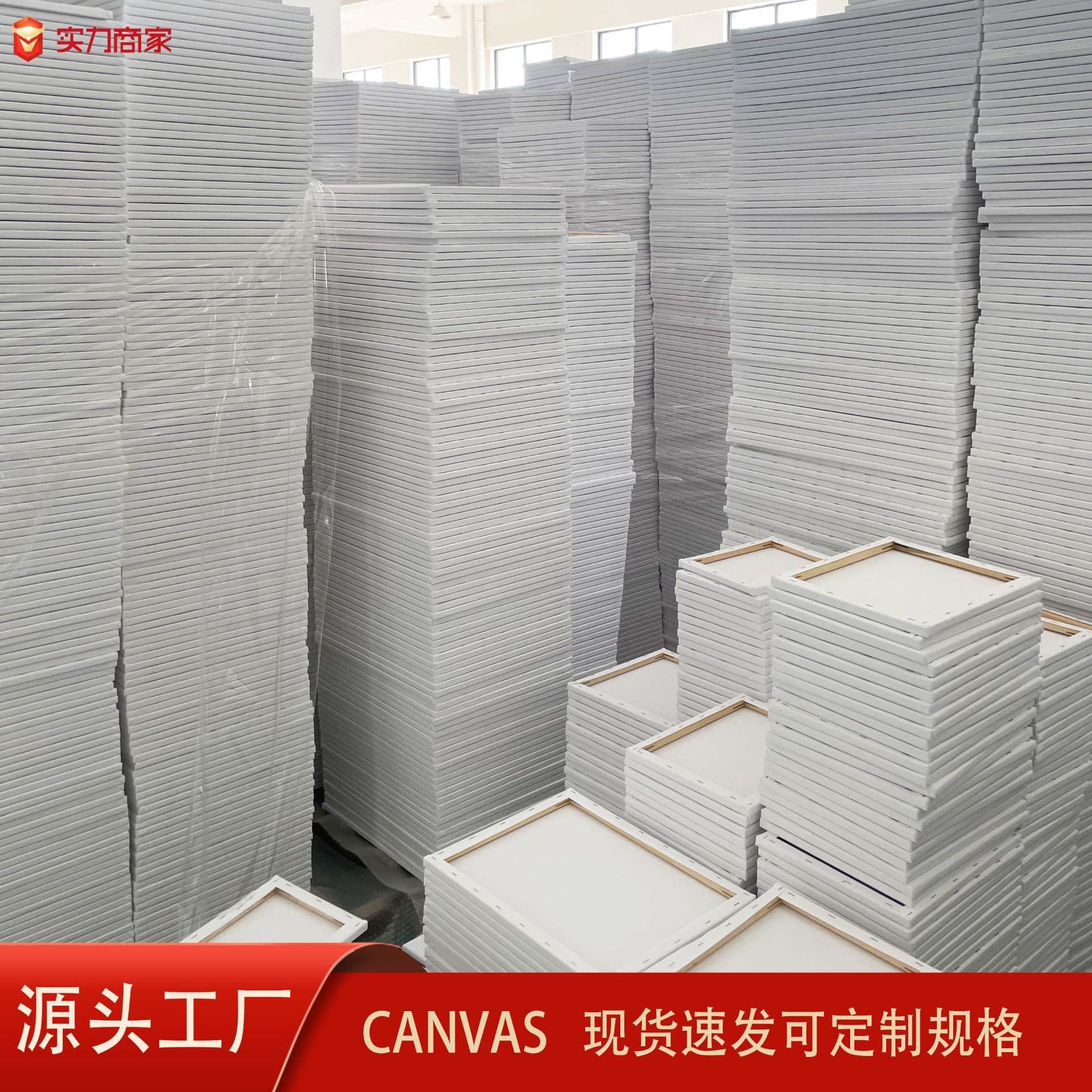 Factory wholesale oil painting frames with canvas, pure cotton oil painting frames, acrylic paint sets, practice oil painting frames