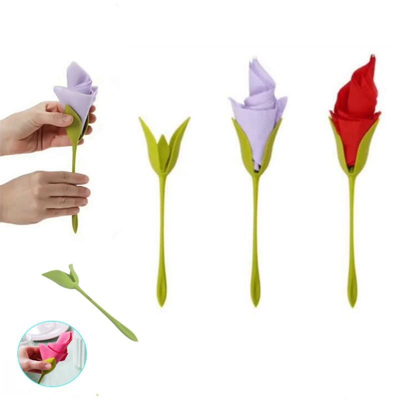Circle Napkin Flower Holder Origami Flower Napkin Holder Origami Flower Napkin Napkin Holders