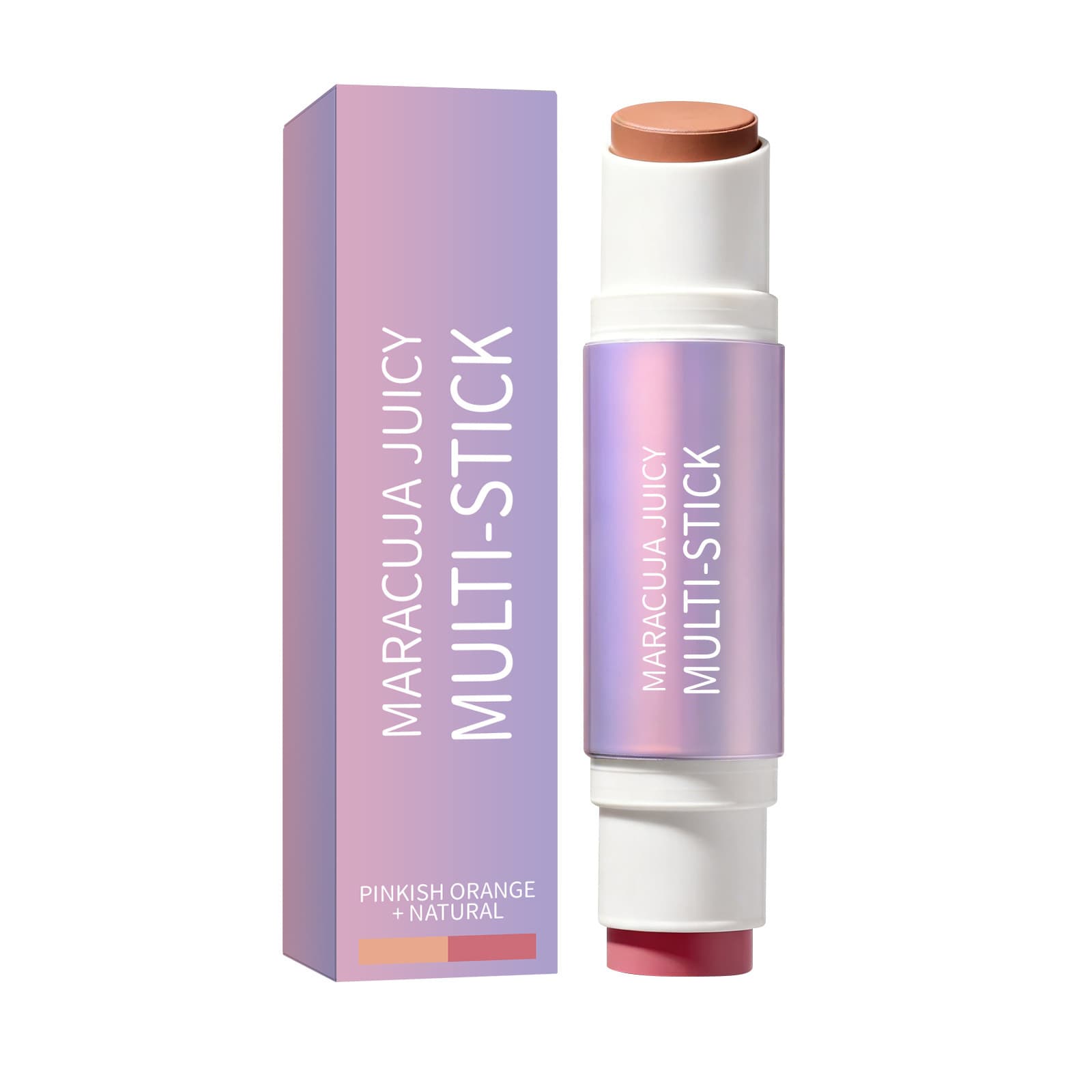 Cross-border Double Ended Cream Blush & Bronzer Stick 2-in-1 Blush and Contour Stick