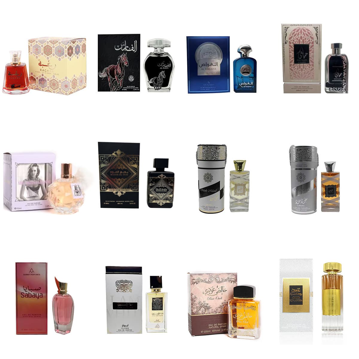 100ml Cross-border Perfume Long-lasting Scent Middle East SZ Series Export Best-selling Dubai Arabian Perfume Wholesale