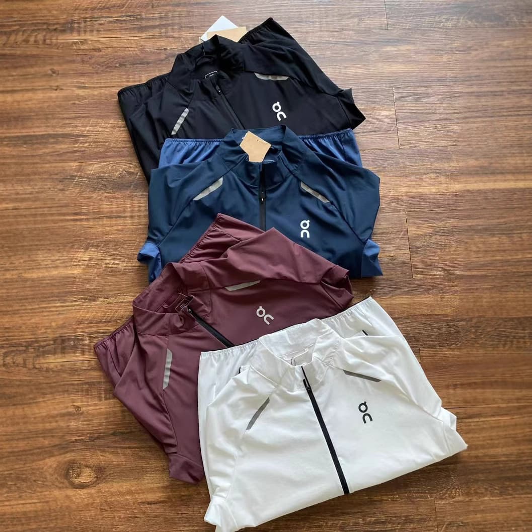 On running 25 style men's and women's summer men's light swing marathon running jacket coat stand-up collar sun protection clothing.