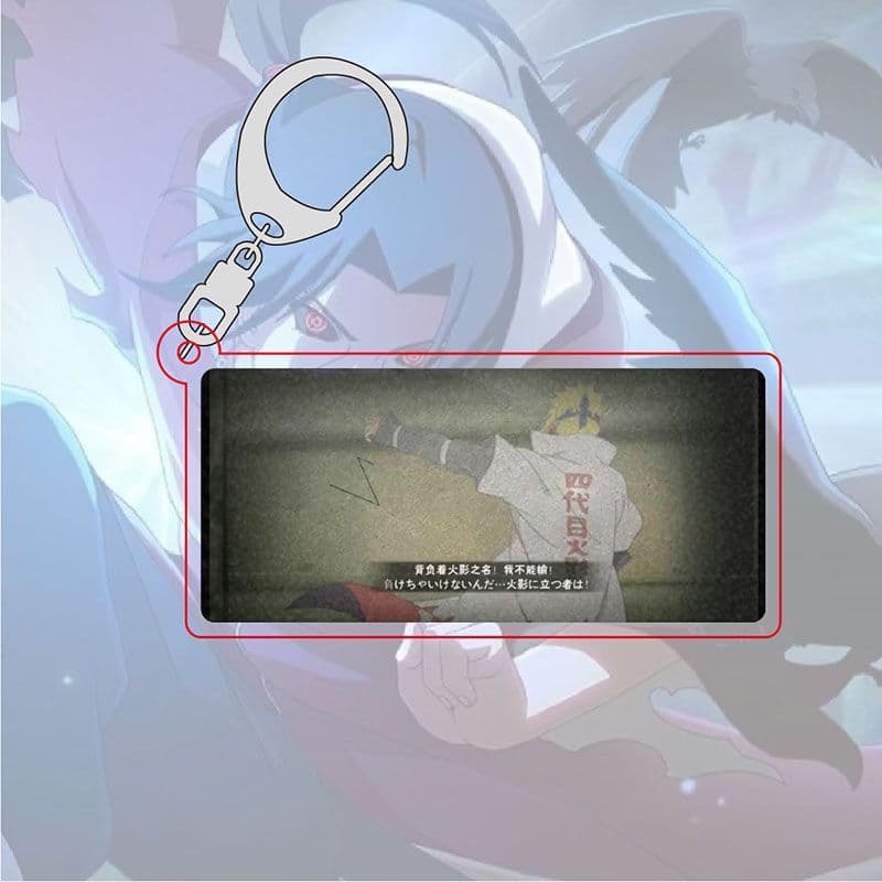 Naruto Hand Tour Keychain Arena Oyitu Pendant Student Birthday Gift Toy Schoolbag Pendant