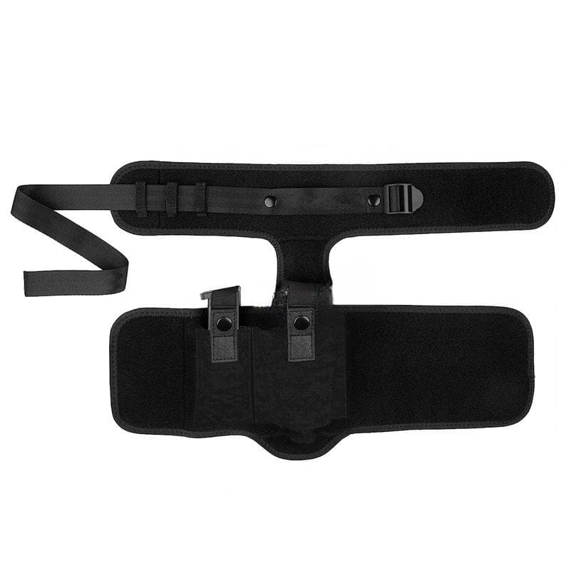 Outdoor tactical leg holster, concealed, breathable, bio-material pistol holster, field ankle gaiter.