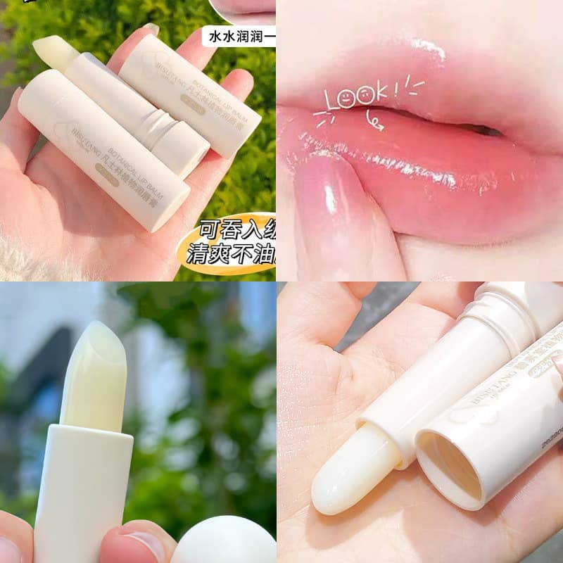 Official Genuine Plant-Based Lip Balm for Men and Women, Moisturizing, Hydrating, Anti-Drying, Reducing Lip Lines, Lip Care, Lip Oil
