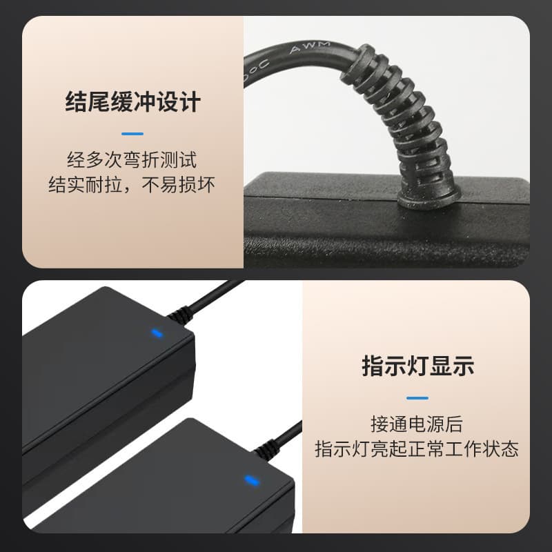 24V 3A Power Adapter DC Power Supply 12V 6A US/EU Plug 72W for Hair Removal Device, Water Purifier, Water Pump