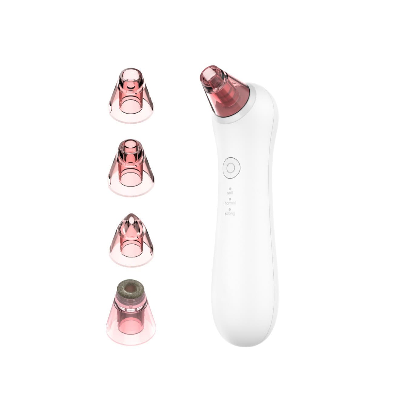Red and Blue Light Blackhead Remover, Pore Cleaner, Blackhead Extractor, Pore Cleaning Device