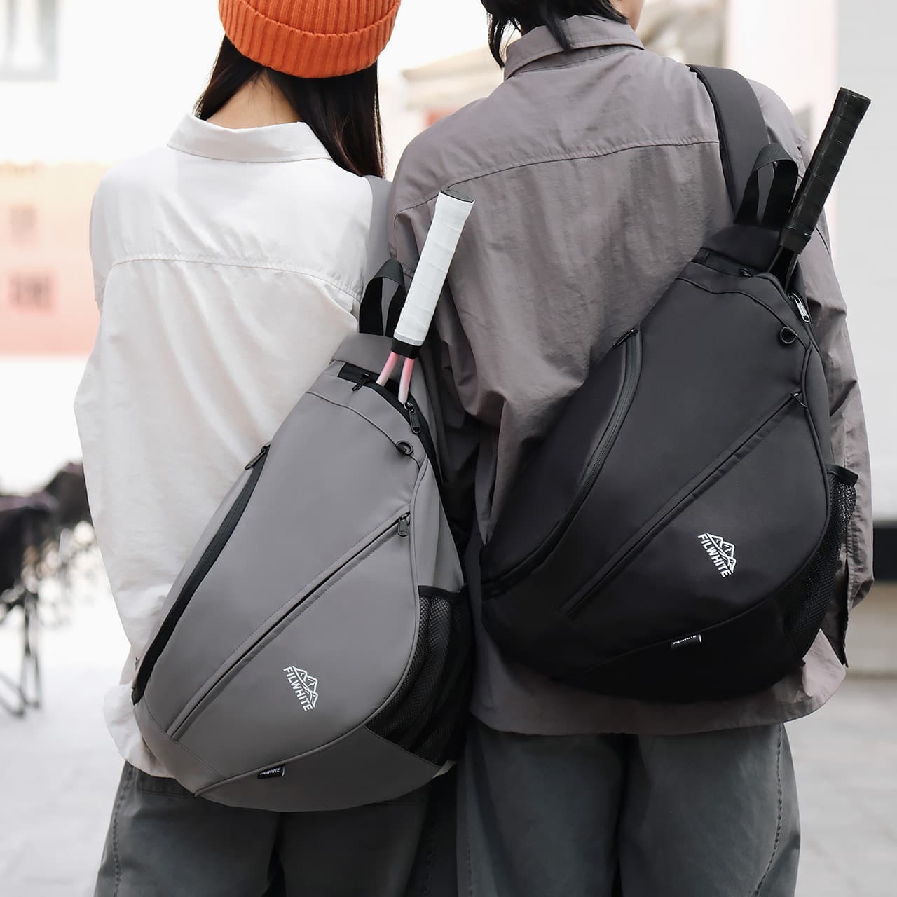 Workwear waterproof crossbody bag men's sports cycling casual bow and arrow bag outdoor multi-functional shoulder bag trendy brand chest bag
