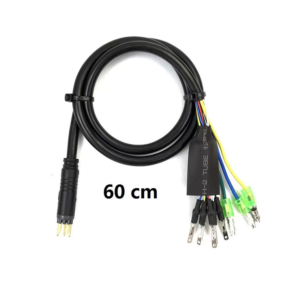 Electric bicycle, mountain bike, scooter modification parts motor adapter cable male connector