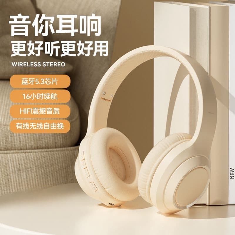 High-looking headset Bluetooth headset cross-border hot model DR58Type-C port super long battery life headset factory direct sale
