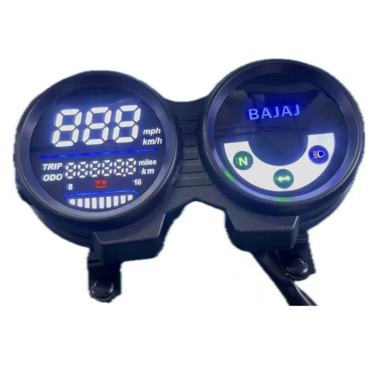 Cross-border South America Hot Selling Digital Instrument Motorcycle CT100 LED Digital Display Screen