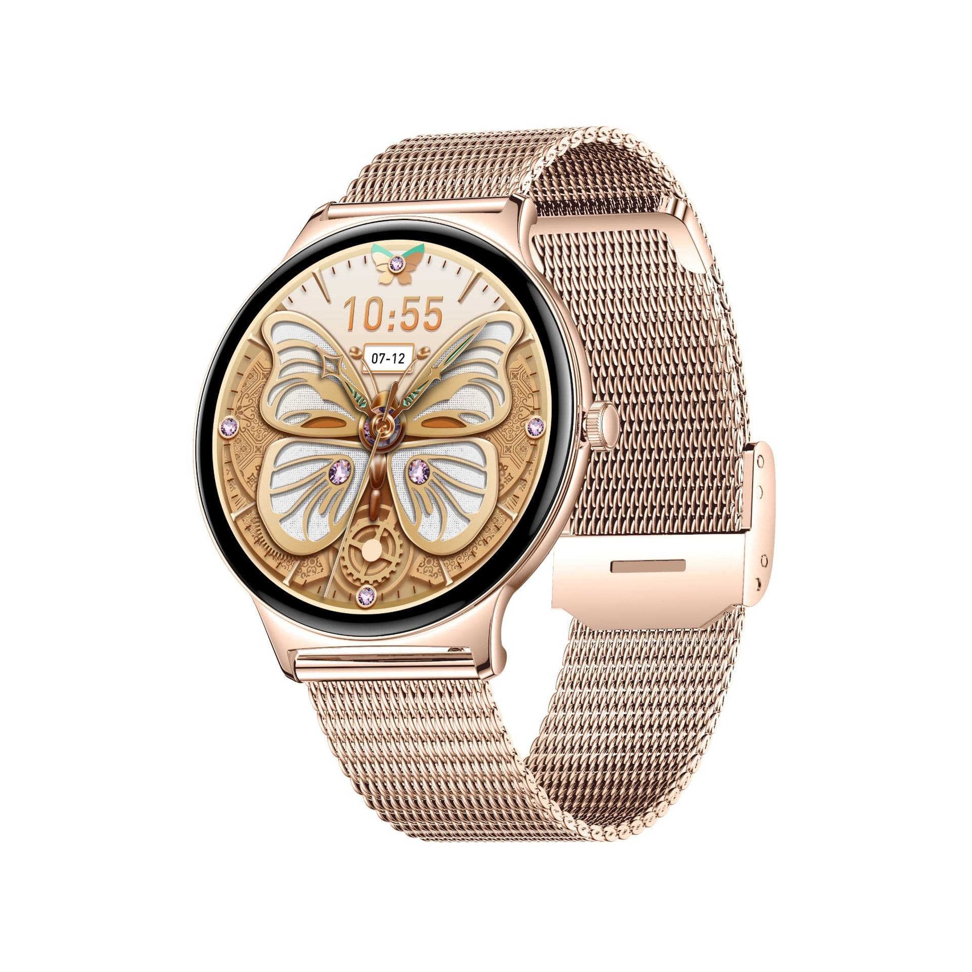 V89 Smart Watch Ultra-Thin Call Watch 1.43-inch AMOLED Screen Heart Rate Blood Pressure Monitoring Bluetooth Watch Cross-Border