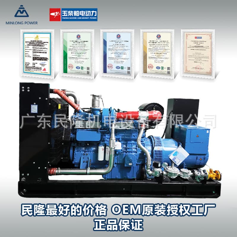 Water-Cooled Multi-Cylinder Generator Set Four-Cylinder Six-Cylinder Water-Cooled Diesel Generator Set Engineering Emergency Generator Set