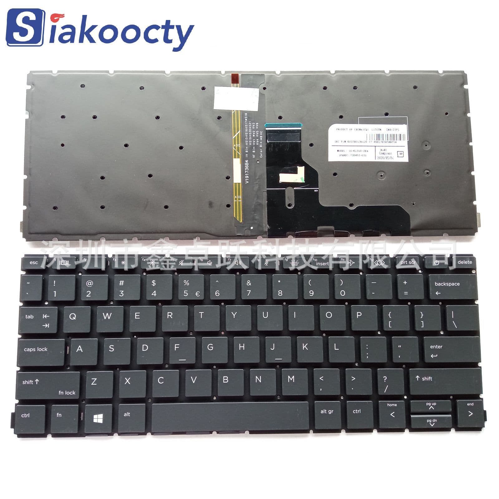 US compatible HP 430 G8/X360, 435 G8 keyboard for ZHAN 66 PRO 13 G4/PRO 13 G5.