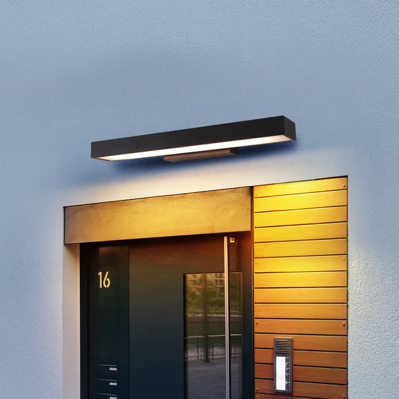 Factory Hot-Selling Modern Outdoor Wall Light Waterproof Door Head Light Super Bright Stainless Steel Wall Light Villa Entrance Door Head Light