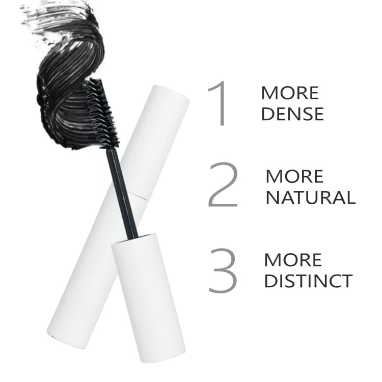 Wholesale All-White Mascara, Neutral No-Logo, Waterproof, Volumizing, Lengthening, Non-Clumping, Setting Mascara