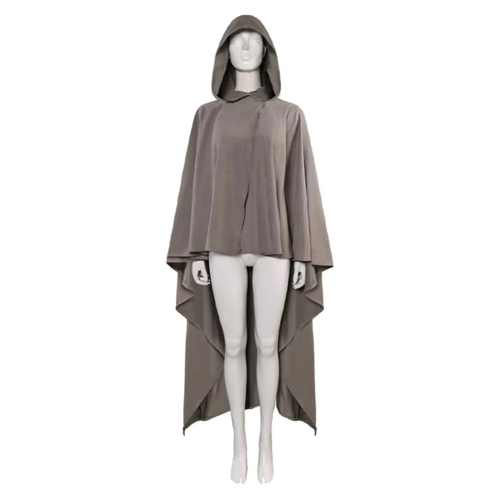 Star Wars Cosplay Rey's Hooded Cloak Halloween Cosplay New Cloak in Stock