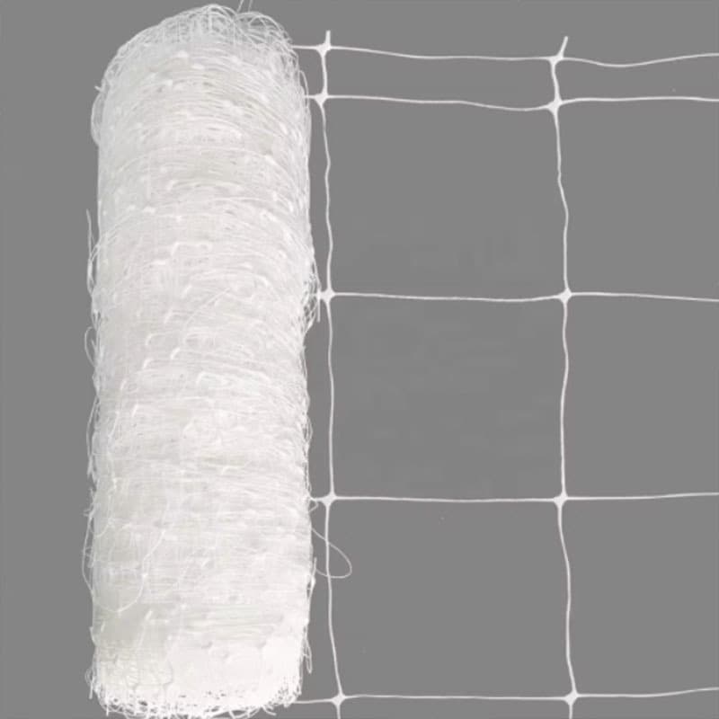 Plastic stretch nets for plant vines, cucumber, and bean climbing nets.