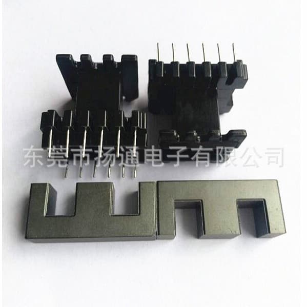 EE40 Bakelite Bobbin Transformer Frame EI40 High-Frequency Bobbin Vertical 6+6 Pin