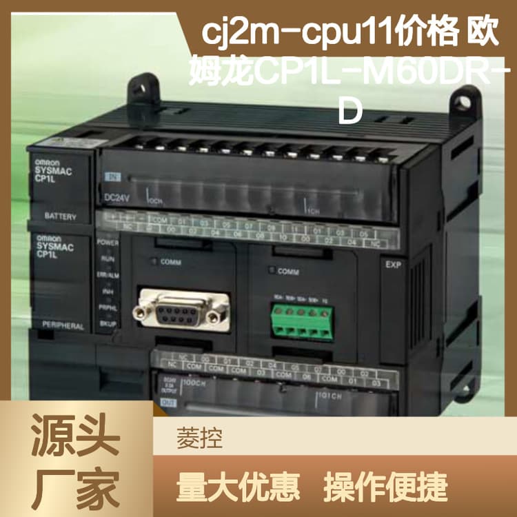 Omron CP1L-M60DR-D Servo Amplifier, Ideal for Small-Scale Control