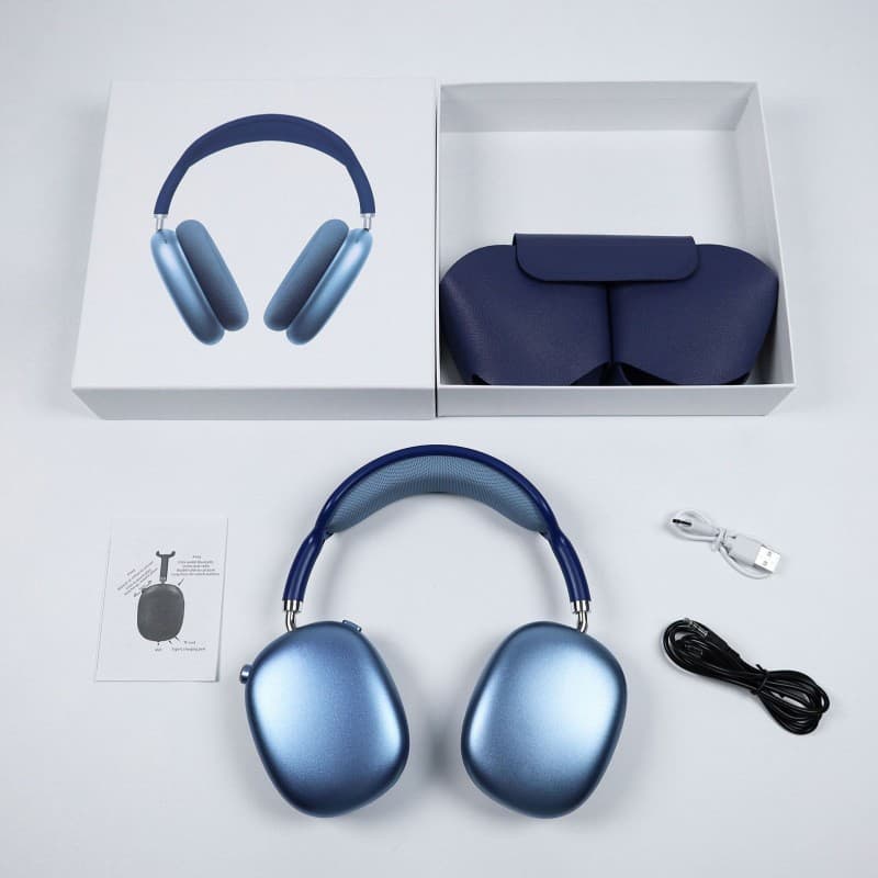 New Huaqiangbei MAX Wireless Bluetooth Noise-Cancelling Over-Ear Headphones, Gaming Esports Special, Compatible with Phones and Computers