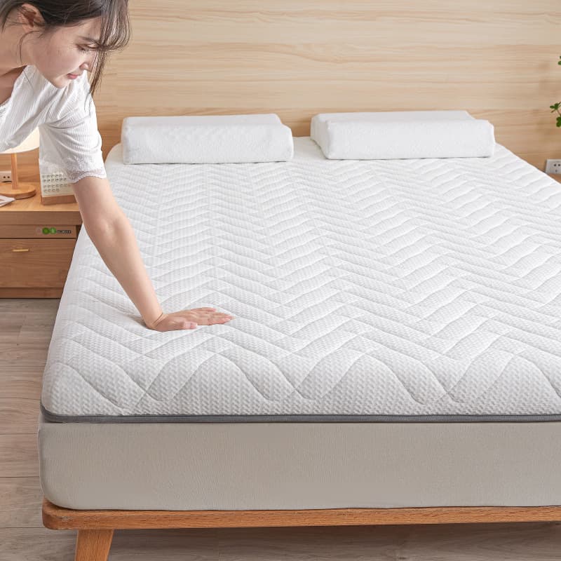 Custom A-class Knitted Cotton Mattress, Pressure-resistant Latex Student 9cm Pad, Tatami Bed Mattress, Double Bed Addition