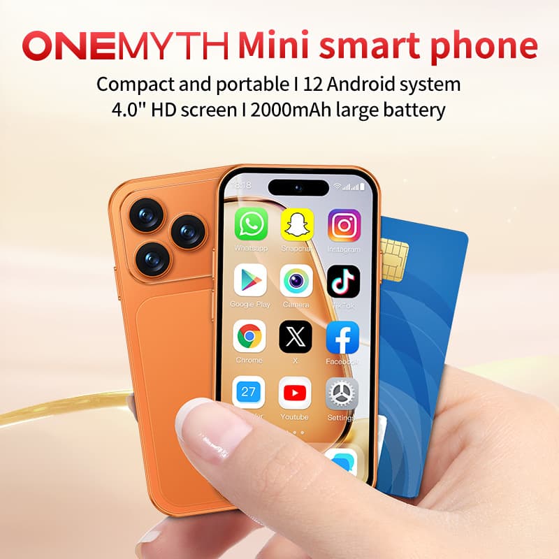 New A18pro Mini 4G Android Smartphone 4.0-Inch Google Play Store Student Backup Phone