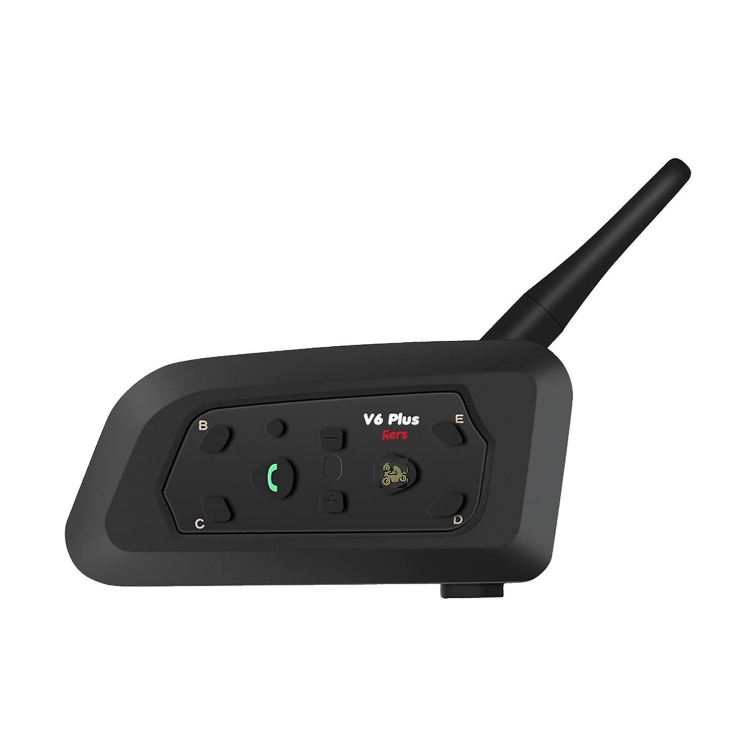 V6 Motorcycle Helmet Bluetooth Headset Motorcycle Walkie-Talkie 6-Person Sports Helmet Headset Wireless Helmet Headset