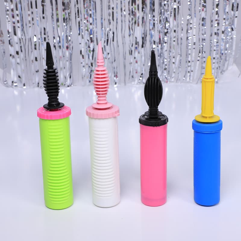 Portable Hand-Push Inflator Pump Balloon Party Decoration Tool Convenient Air-Inflation Device for Balloon Arrangement