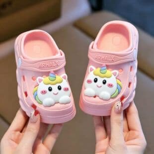 Children's Home Summer Slippers, Indoor Anti-Slip Soft Sole, Cartoon New Style Slippers for Boys and Girls