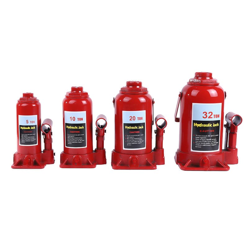 5 Ton Vehicle-mounted Hydraulic Jack 10T Hydraulic Vertical Low Profile Short Hand Crank Car Jack 16T 20T 32T 50 Ton