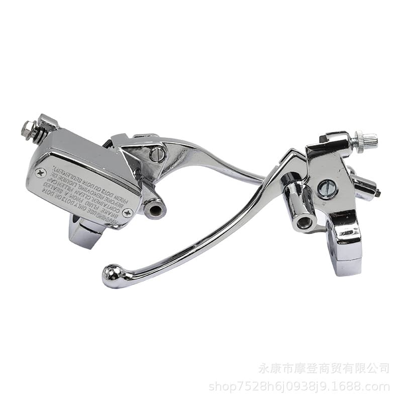 25MM Chrome-Plated Left Clutch Lever Brake Master Cylinder Pump for Honda CB400SF Yamaha Suzuki