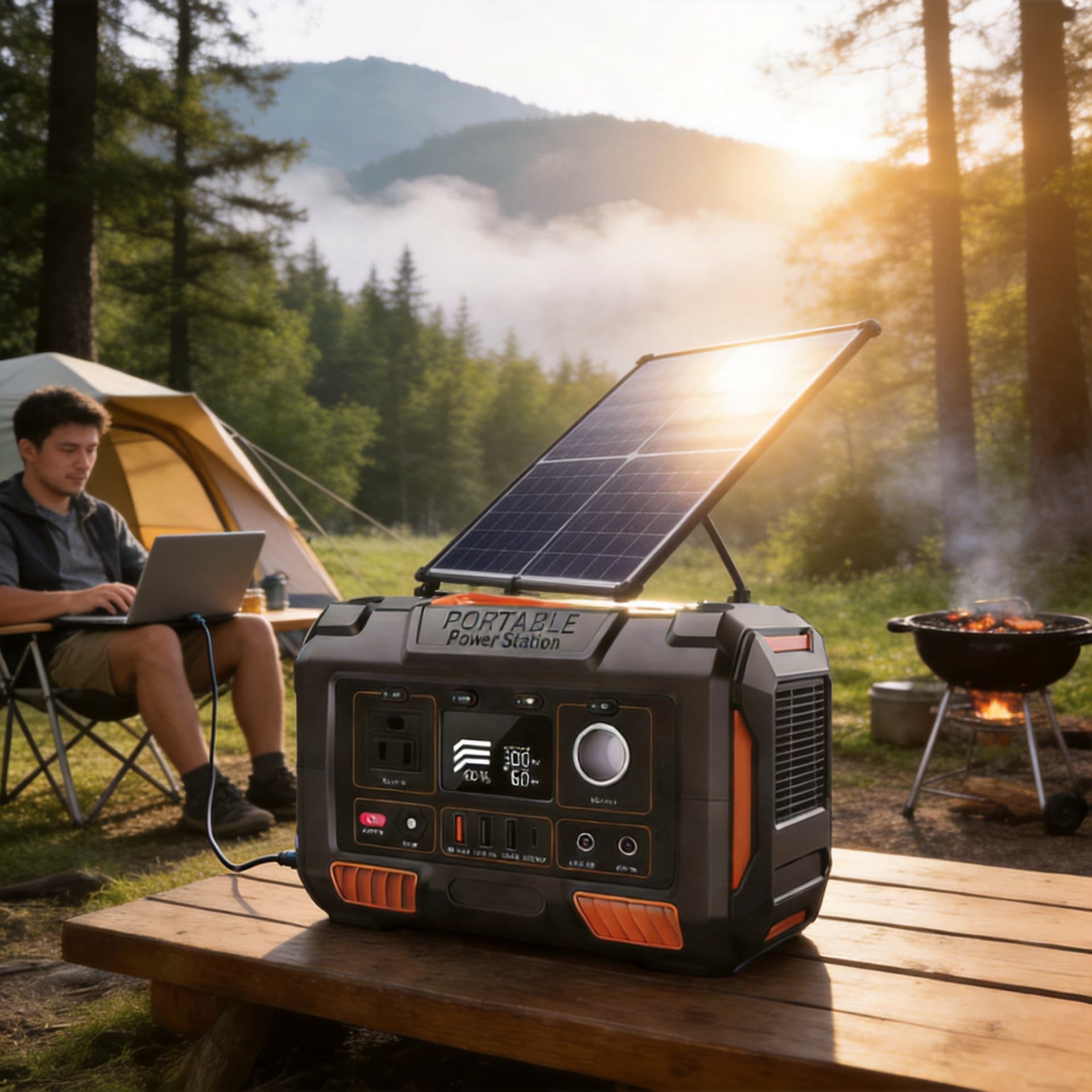 High Power Portable Power Station 300W Wholesale Emergency Power Supply 110V Outdoor Power Battery