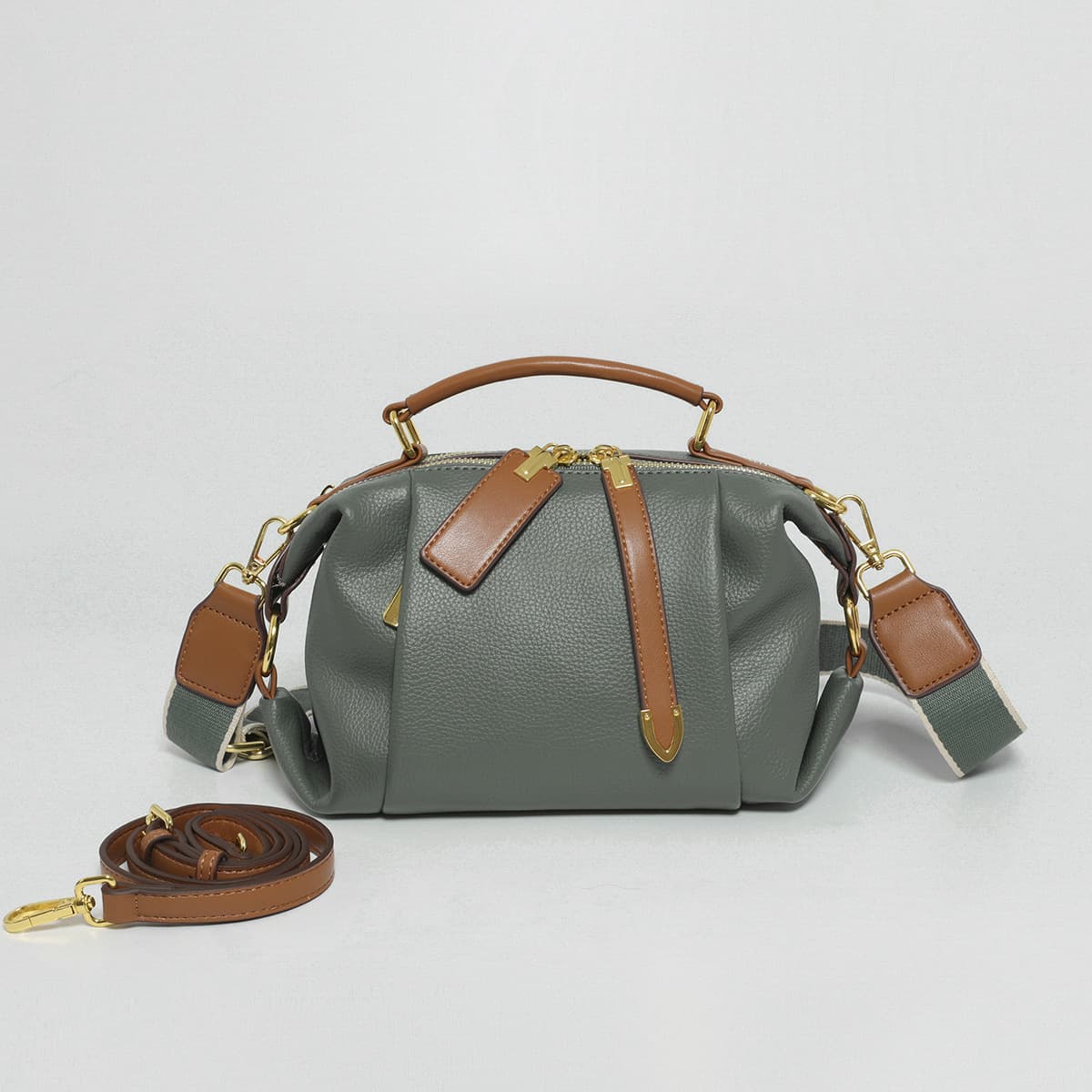 Custom Cross-Border Trend 2025 New Women's Bag Crossbody Bag Versatile Handbag Fashion Shoulder Bag Russian Version Large Capacity
