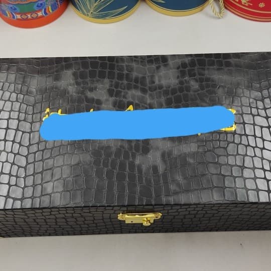 Coin Leather Box Custom Leather Packaging Box Silver Coin Leather Box Commemorative Coin Leather Box Essential Oil Leather Box Cosmetic Leather Box