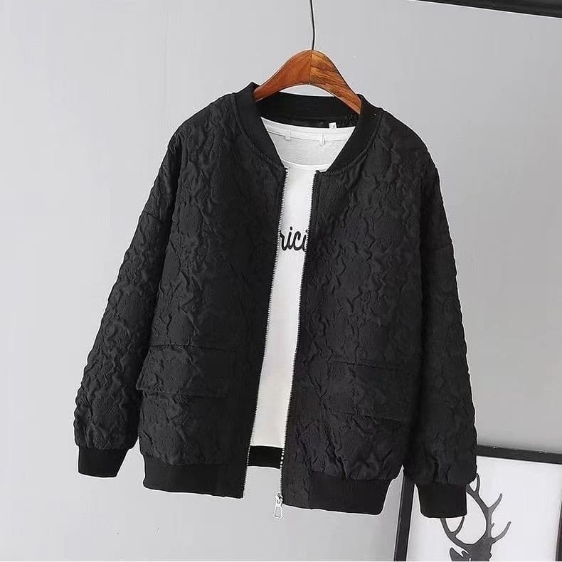 Wholesale Women's Short Baseball Jackets, New Korean Style Early Autumn Casual Jackets for Petite Women, Stylish Tops
