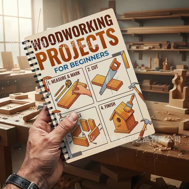 New Cross-Border Woodworking Notebook - Woodworking Projects