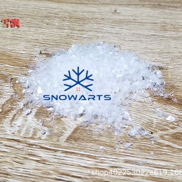 Christmas Dry Snow Powder 05# Artificial Snow Fake Snow for Movie Set Snow Scene Decoration Snowfall Effect Tool
