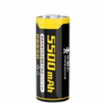 Xiaoyeren Flashlight Battery, 18650 Lithium Battery 3.7V Rechargeable, 2400mAh to 50000mAh Capacity