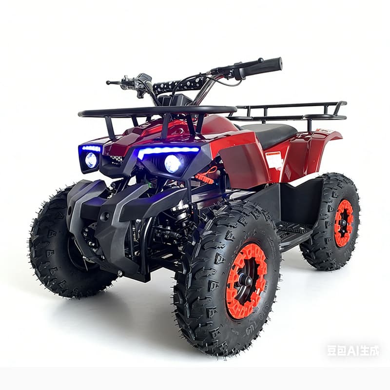 Kids Pure Electric Beach Vehicle 36V800W Lead-Acid Battery All-Terrain ATV Four-Wheel Electric Vehicle for Europe and America Markets