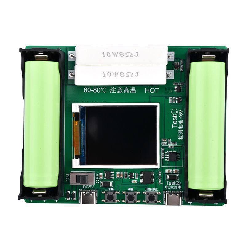 18650 Battery Capacity Internal Resistance Tester Detection Module DIY Auto Charge Discharge Module Type-C Port