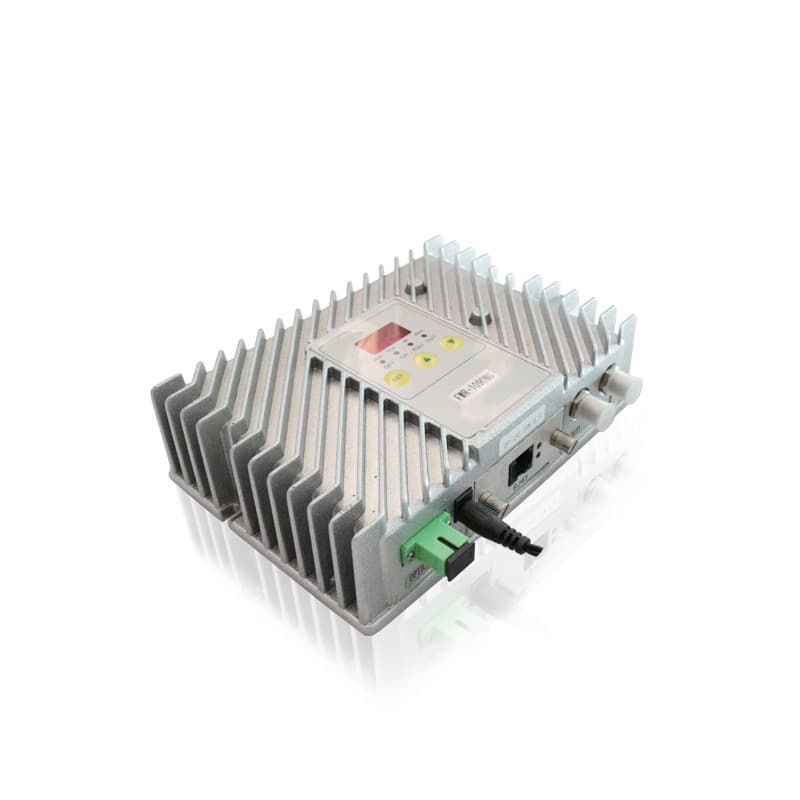 Corridor Type Cable TV Optical Receiver, 1 Input, 2 Level Outputs, with -20dB Test Port