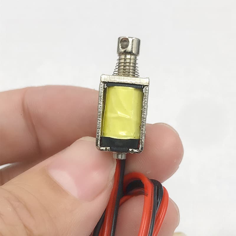Micro DC Through-type Push-pull Solenoid, Other Stroke Details as Described