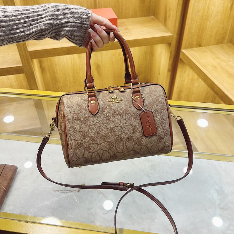 European American Fashion Retro Printed Large Capacity Pillow Bag 2026 Spring New Trendy Versatile Women's Handbag