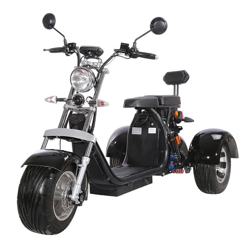 Electric Harley Three-Wheeled Tricycle Motorcycle