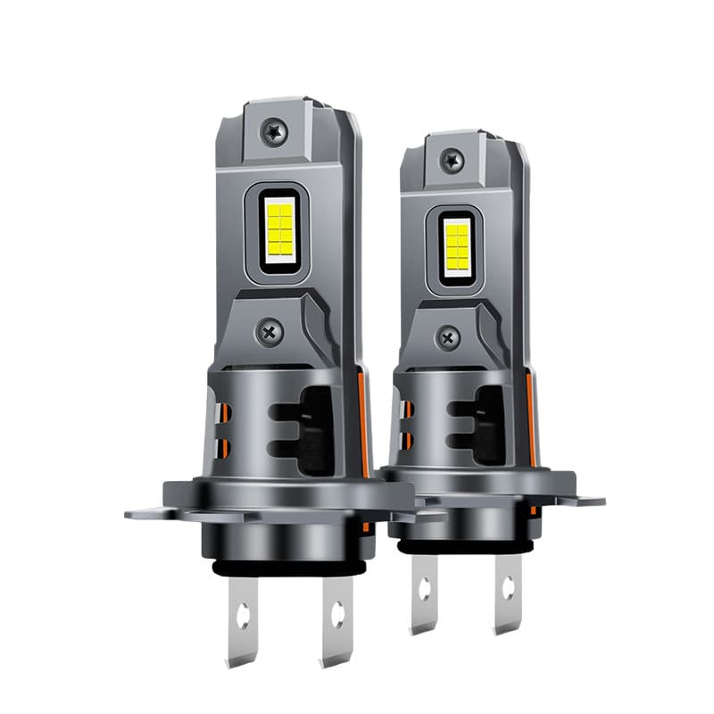 Cross-border Direct Plug 8-LED Chip Headlight Bulbs 9005 High/Low Beam H1 H4 H7 Super Bright H11 Laser High Power White