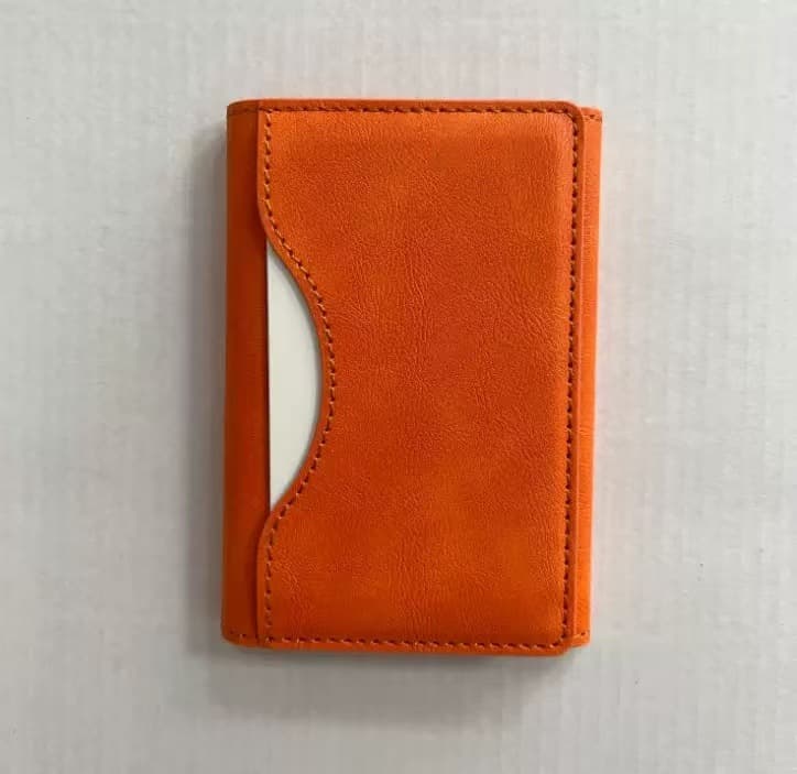 Cross-border Compatible Phone Back Wallet Card Holder Magsafe Magnetic Leather Card Case iPhone Phone Stand