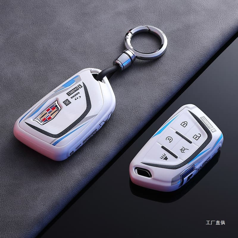 Compatible with Cadillac CT5 Key Case CT6 CT4 GT4 XT4 XT5 XT6 XTS Shell ATSL Clip