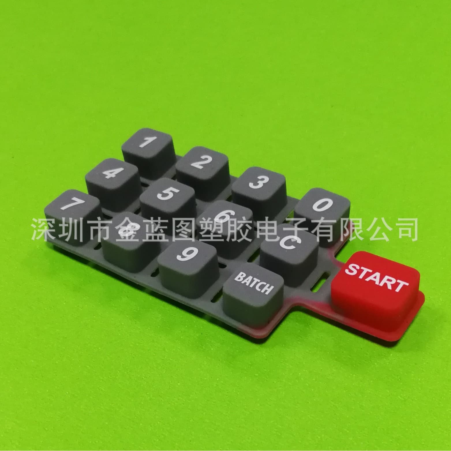 Various remote control buttons, conductive rubber buttons, drip glue buttons, spray coating, laser engraving process plastic buttons.