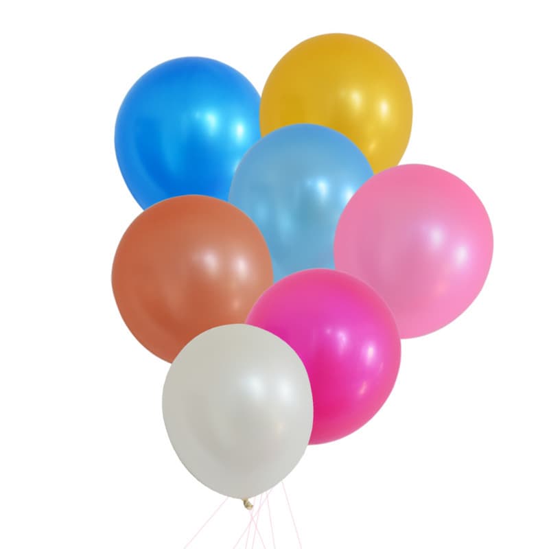 12-inch 2.8G Pearl Latex Balloons Rose Gold Balloons Wedding Halloween Orange Balloons Birthday Party Decorations